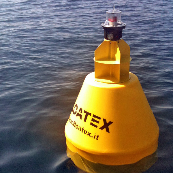 The FLOATEX light buoy type 900 GARDASEC Floatex srl Italy